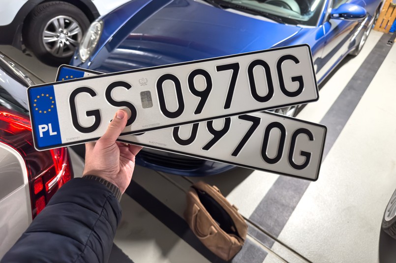 Rejestracja samochodu, tablice rejestracyjne