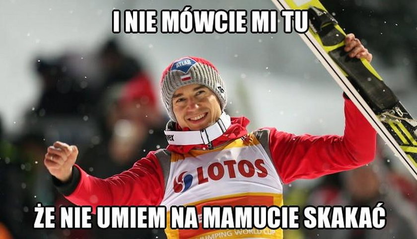 PŚ w Planicy: Stoch z rekordem skoczni, nasi z Pucharem Narodów. MEMY