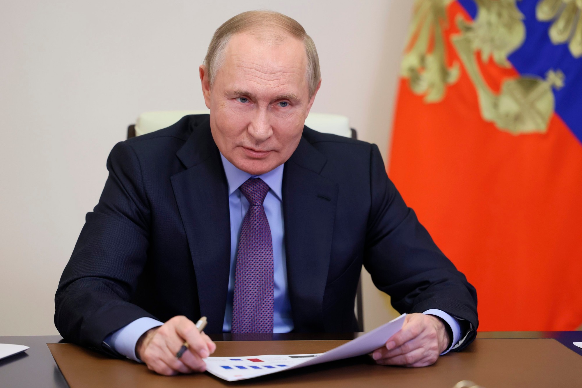 Ruský prezident Vladimir Putin. 