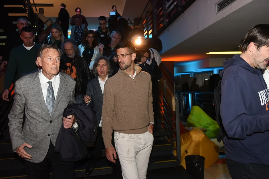 Nikola Pilić i Novak Đoković