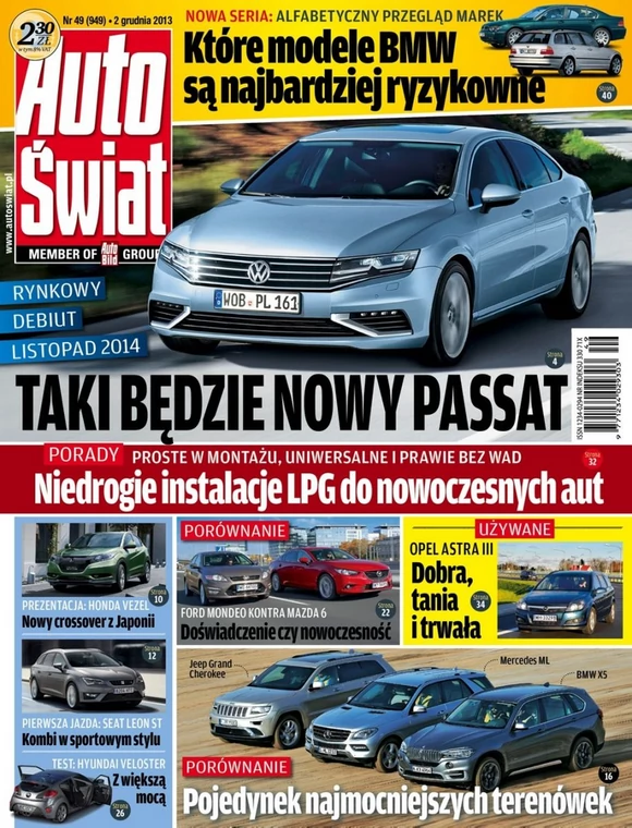 Auto Świat 49/2013 już w kioskach i na tabletach