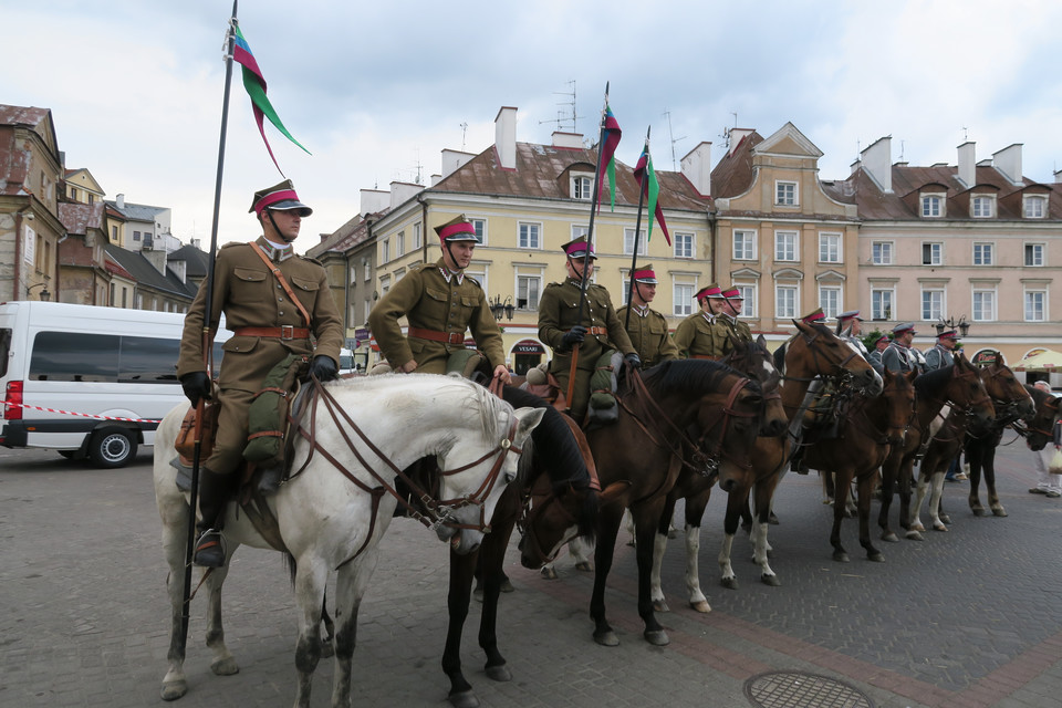 Amerykańscy żołnierze spotkali się z mieszkańcami Lublina