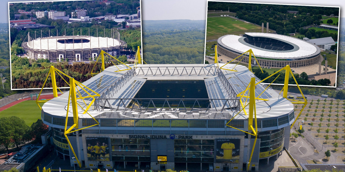 Stadiony w Hamburgu, Dortmundzie i Berlinie. To na nich reprezentacja Polski rozegra swoje mecze na Euro 2024.