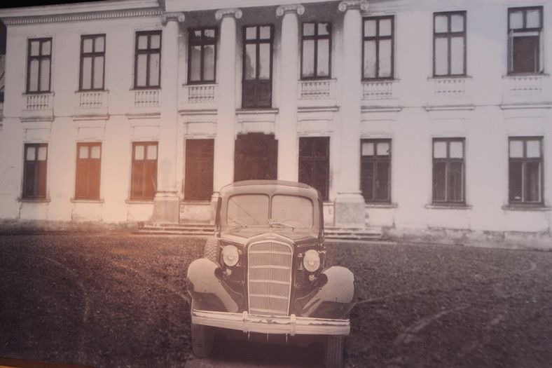 Cadillac Piłsudskiego w Belwederze