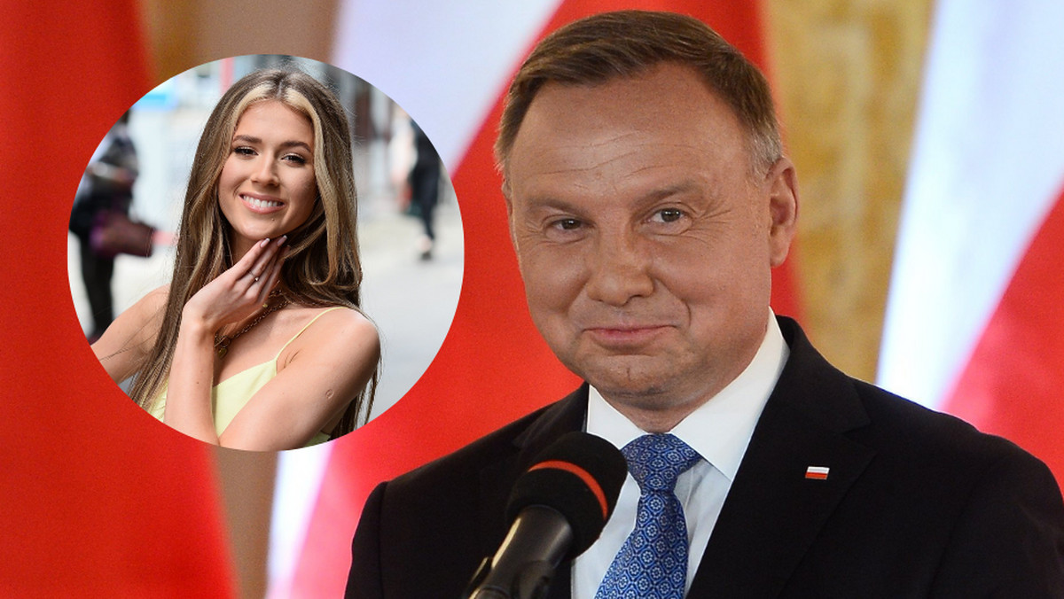 Prezydent Andrzej Duda "lajkuje" zdjęcia Roxie Węgiel. Eksperci komentują: przestrzeń do żartów, memów i krytyki