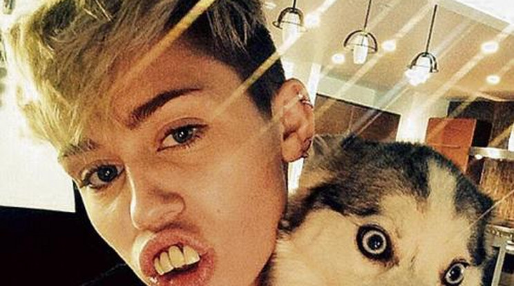 Műfoggal csúfította el magát Miley Cyrus