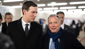Džared Kušner i Stiv Vitkof u Davosu 20. januara