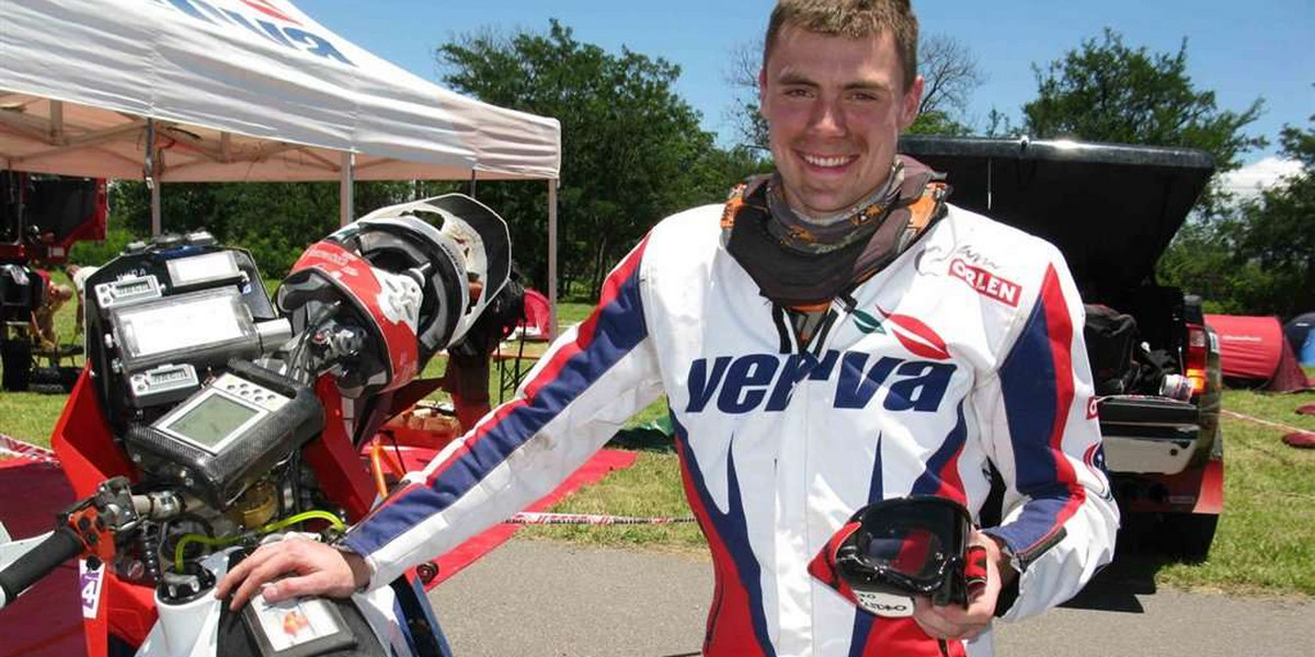 Jakub Przygoński dostał niezwykły motocykl na Rajd Dakar od firmy KTM