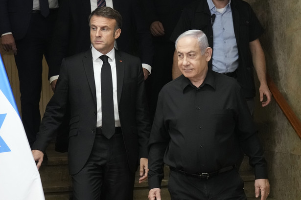 Emmanuel Macron i Benjamin Netanjahu