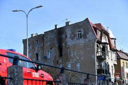 Troje dzieci zginęło w pożarze kamienicy w Starogardzie Gdańskim