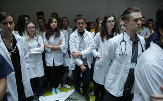 Łapiński: To rząd ma wszelkie instrumenty, by rozmawiać z protestującymi lekarzami