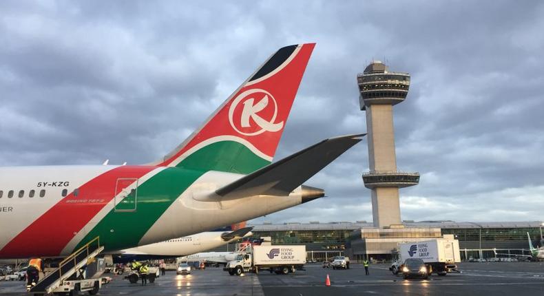 Body of stowaway falls from Kenya Airways plane