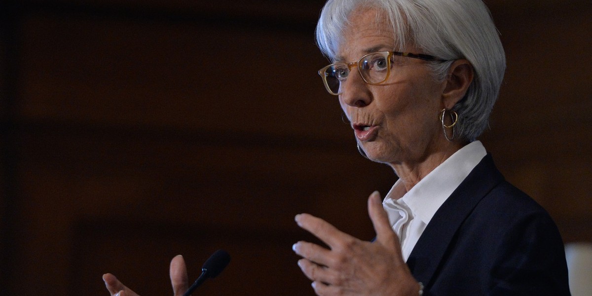 Christine Lagarde, szefowa Międzynarodowego Funduszu Walutowego