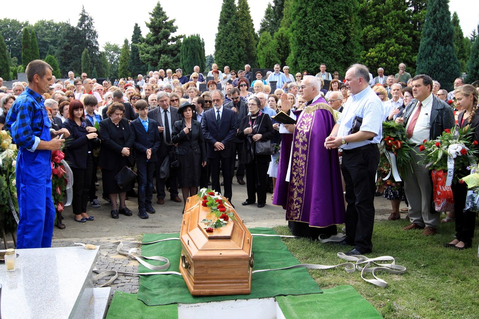 Ostatnie pożegnanie piosenkarza