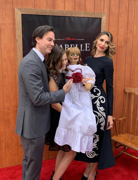 "Annabelle wraca do domu": Natalia Safran na premierze filmu