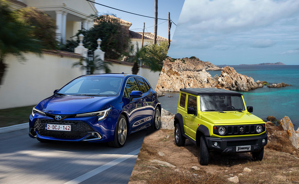 Toyota Corolla i Suzuki Jimny. Polacy lubią japońskie samochody