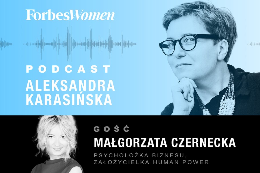 Podcast Forbes Women wywiad z Małgorzatą Czarnecką 