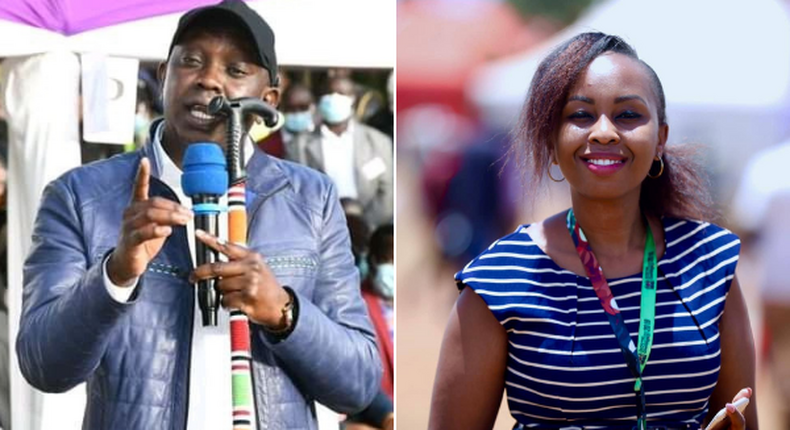 Kapseret MP Oscar Sudi in attack on Jubilee campaigner Pauline Njoroge