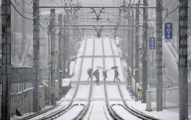 12 ofiar śnieżnej zimy w Japonii