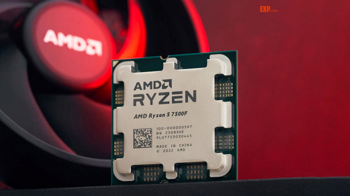 AMD Ryzen 5 7500F AM5 CPU Processor R5 7500F 3.7 GHz 6-Core 12-Thread 32MB  65W