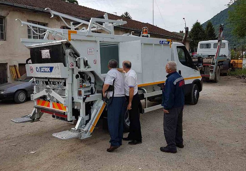 Novi kamion za odnošenje smeća 