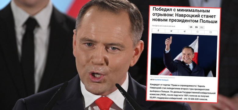Rosja reaguje na zwycięstwo Karola Nawrockiego. Piszą o odwecie