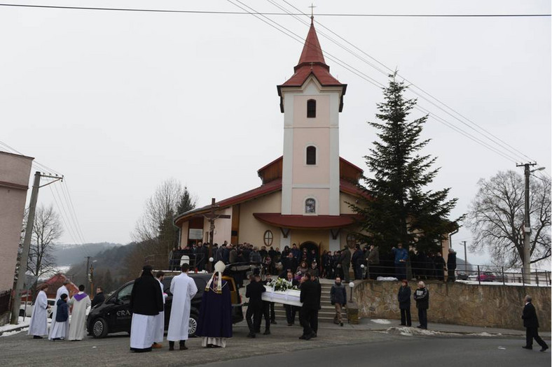 Pogrzeb Martiny Kusznirovej