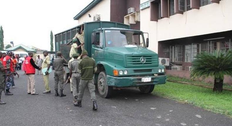 Jailbreak in Kuje prison/ This image is used as an illustration only (The Sun Nigeria)