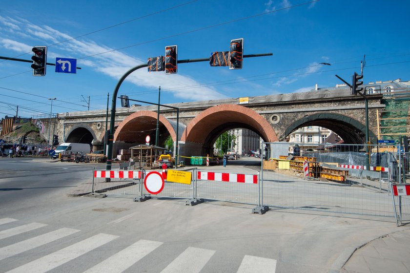 Remont wiaduktu kolejowego na ul. Grzegórzeckiej