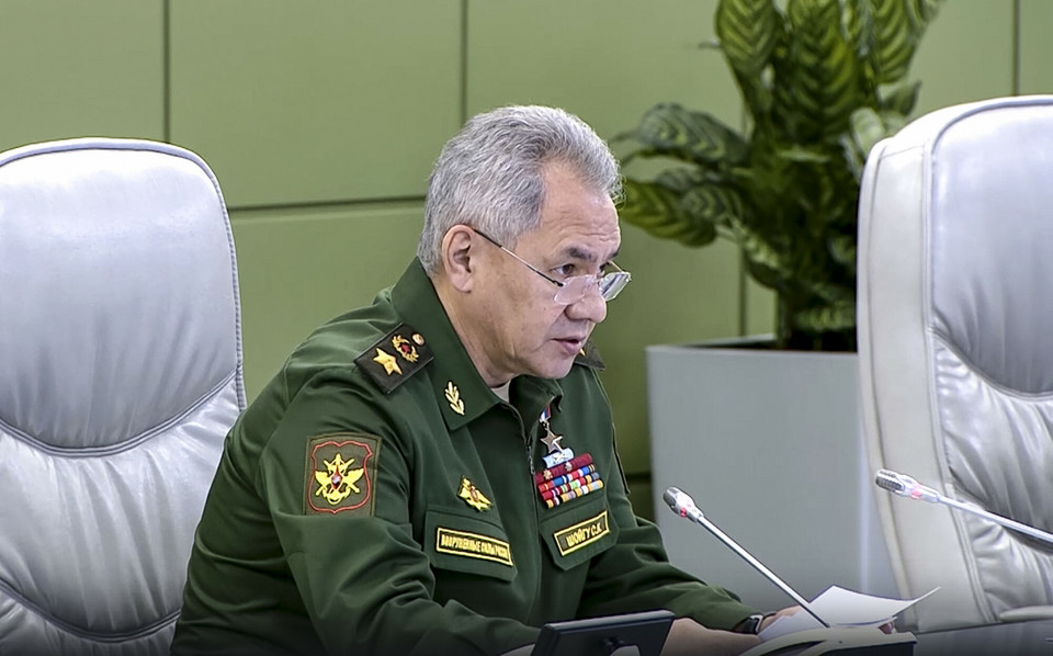 Minister obrony Federacji Rosyjskiej Siergiej Szojgu 
