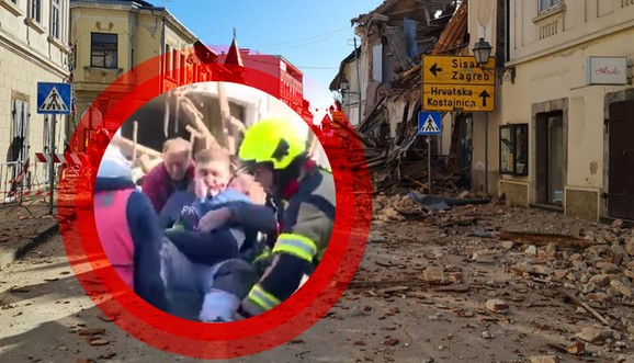 UŽIVO) STRAŠNE SCENE IZ HRVATSKE, POLA GRADA SRUŠENO! Poginula 12-godišnja  devojčica, usledili NOVI ZEMLJOTRESI, vojska poslata u Petrinju i Sisak  (FOTO, VIDEO)