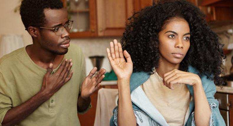 How does one deal with living with a cheating husband?