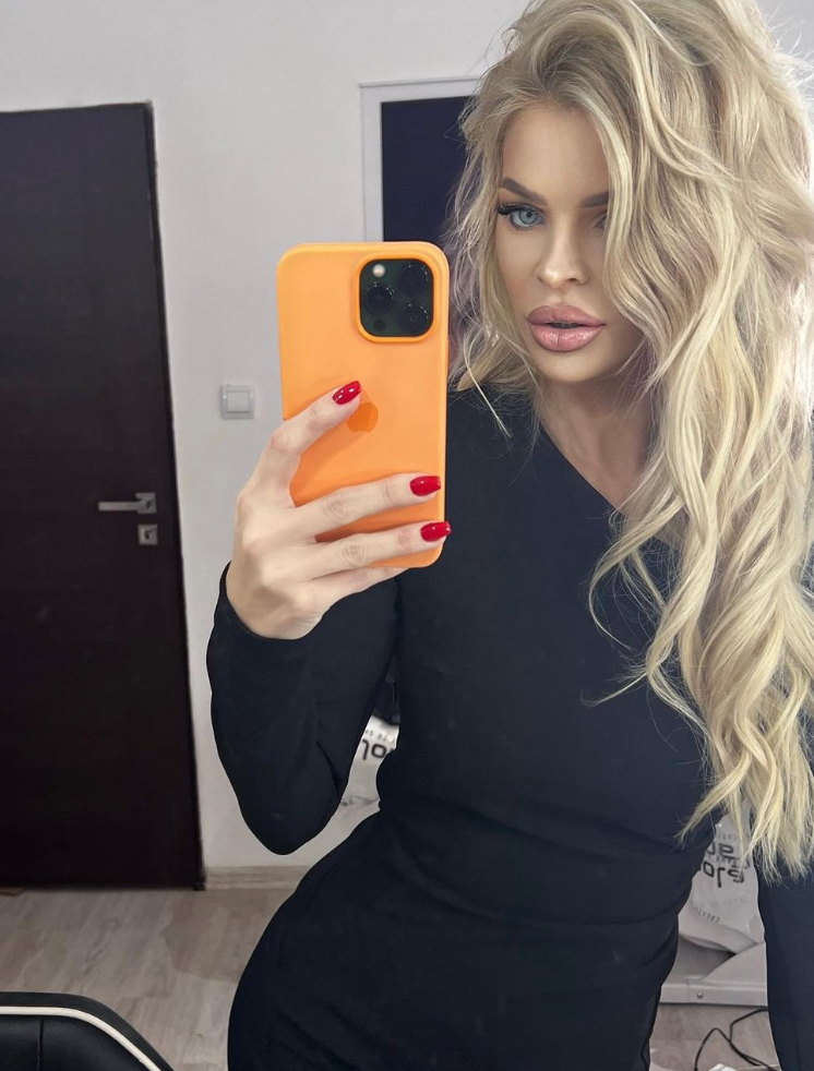 Modelka Silvia Kucherenko.