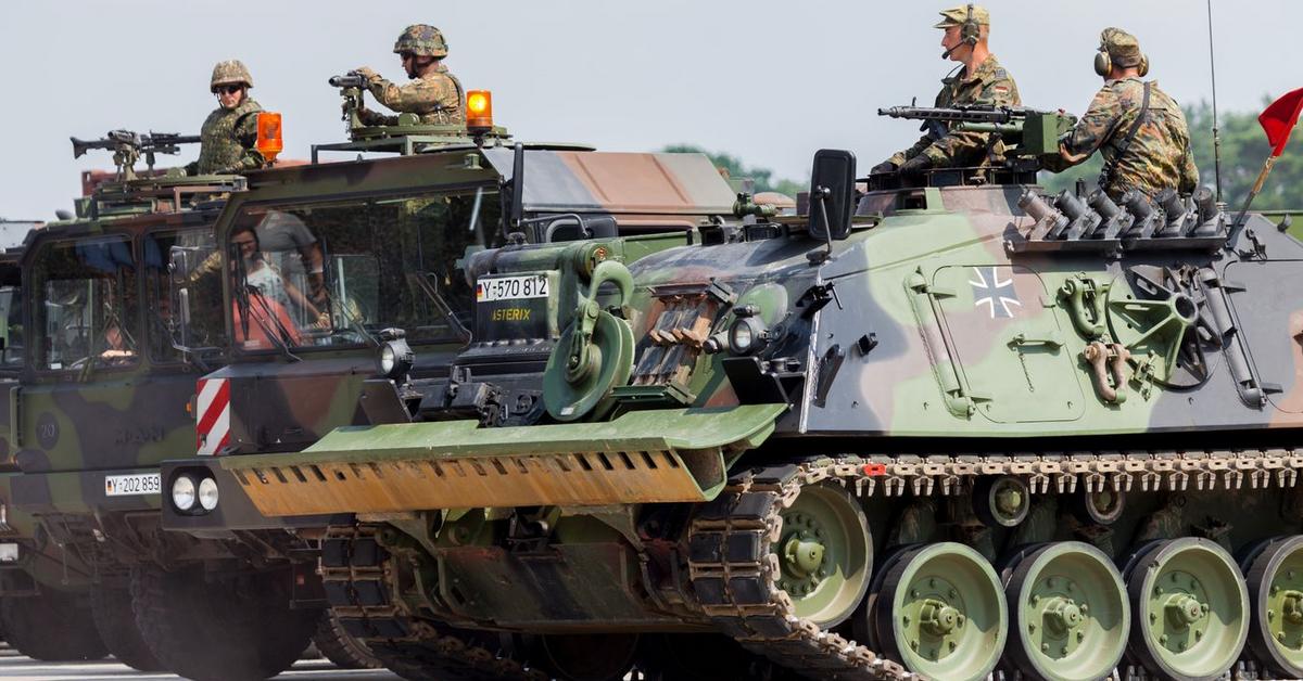 Niemieckie wojsko pod ochroną. Cywile kasują za to grube pieniądze