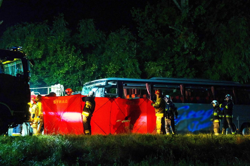 Dziewięć osób zginęło w katastrofie busa. Zatrzymano jedną osobę