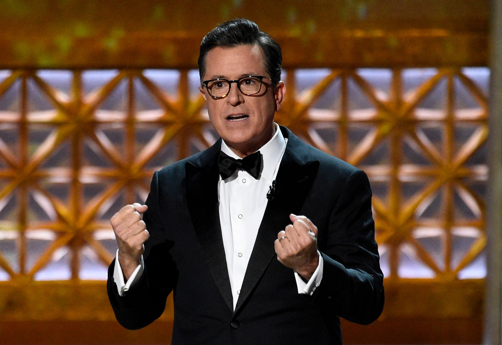 Trump feiert Colbert-Aus und droht Jimmy Kimmel