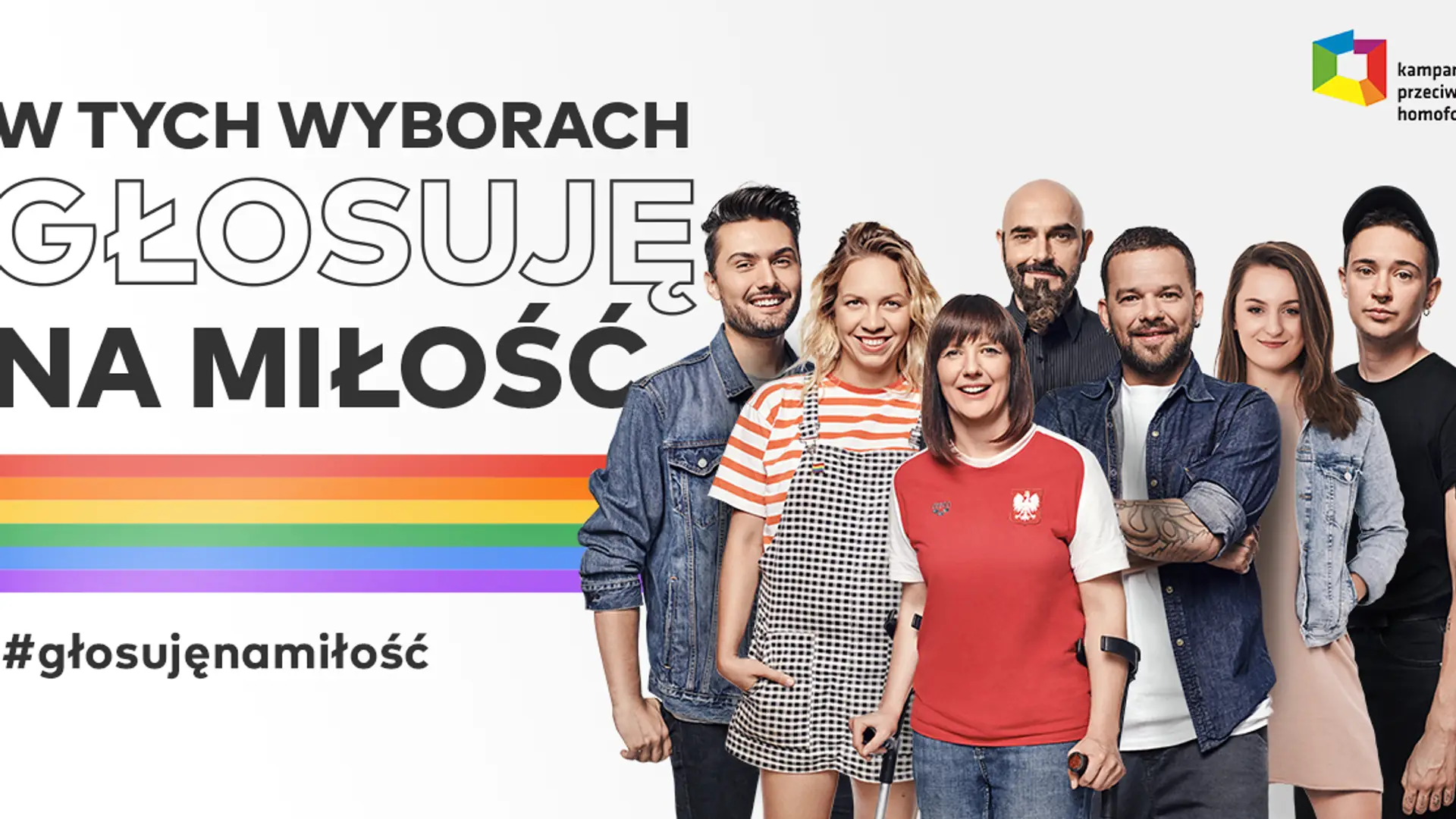 Masz dość ignorowania społeczności LGBT+? Głosuj na miłość! Kampania KPH sprawdza polityków