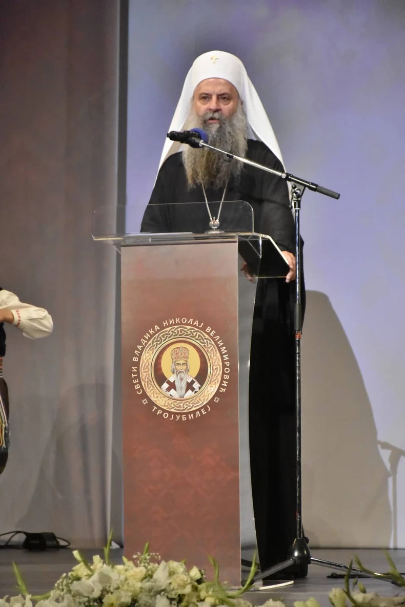 "Život i delo Svetog Nikolaja merodavni su i u 21. veku", poručio je patrijarh Porfirije