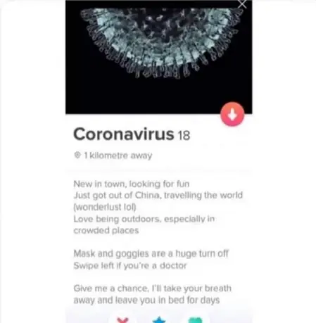 Tinder Koronawirus