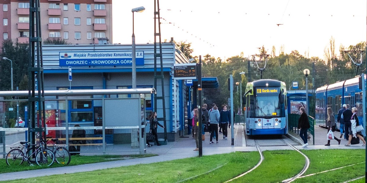 Zwłoki w toalecie na pętli tramwajowej w Krakowie