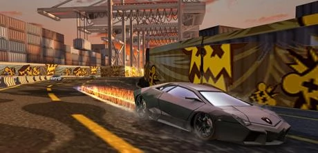 Screen z gry "Need for Speed Nitro"