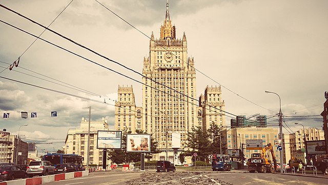 Rosyjski MSZ w Moskwie
