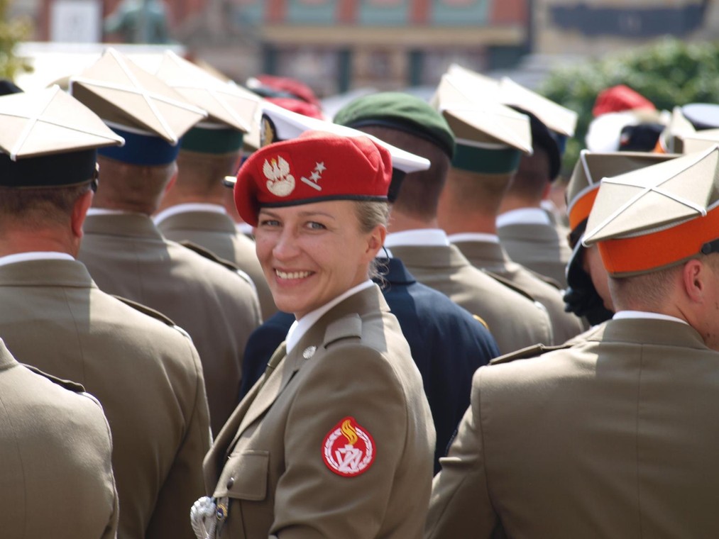 Joanna Jałocha w szeregach Żandarmerii Wojskowej