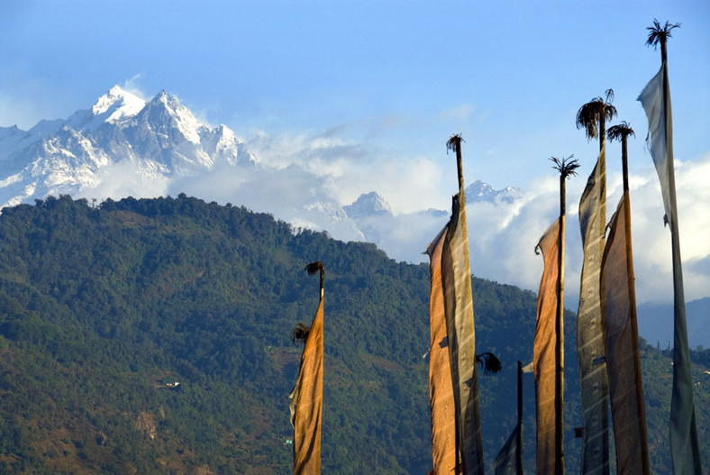 Indie, Sikkim, Tashiding