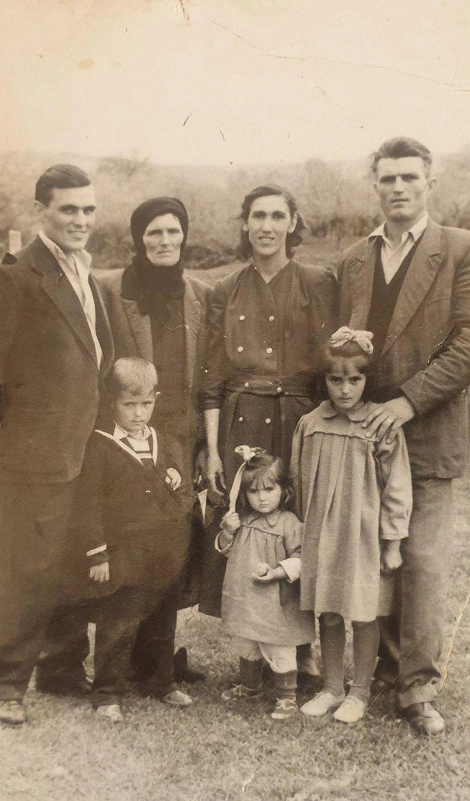 Novak i Vaska sa porodicom