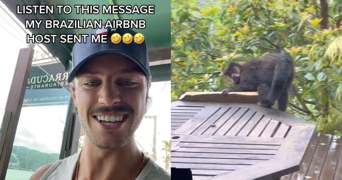 A travel influencer shared voice notes from his Airbnb host warning him ...
