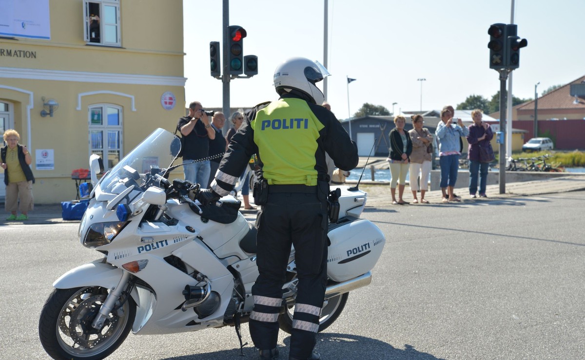 Duński policjant