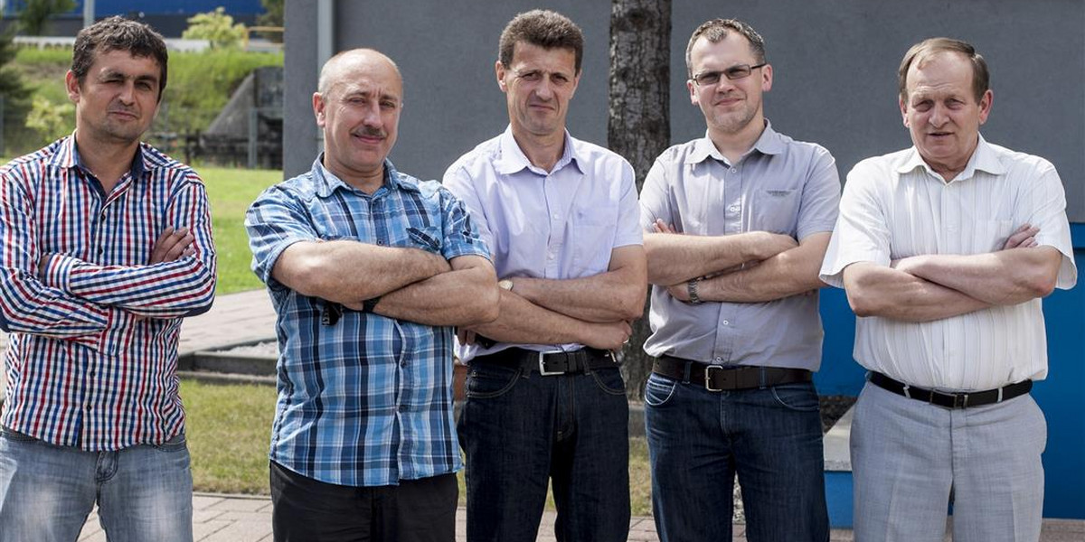 Rafał Sroka (36 l.), Grzegorz Wypiór (48 l.), Jerzy Nowak (50 l.), Adam Gąsiorczyk (37 l.), Wacław Cyganik (58 l.) - pracownicy KPRGiBS