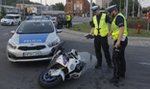 Policyjny pościg za motocyklistą. Pirat jechał nawet po chodniku!