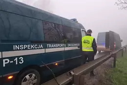 Inspektorzy ITD chcieli pomóc kierowcy busa. Gdy zobaczyli ładunek, wezwali policjantów